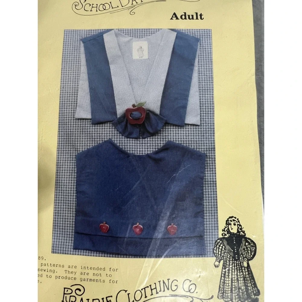 Vintage Vest Skirt Sewing Patterns Lot 3 Four Corners Prairie Co Thread Bare